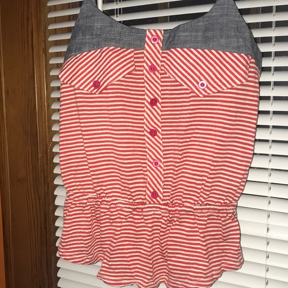 ☀️ Adorable Cropped Striped Kirra Tank Top ☀️ - Picture 2 of 6